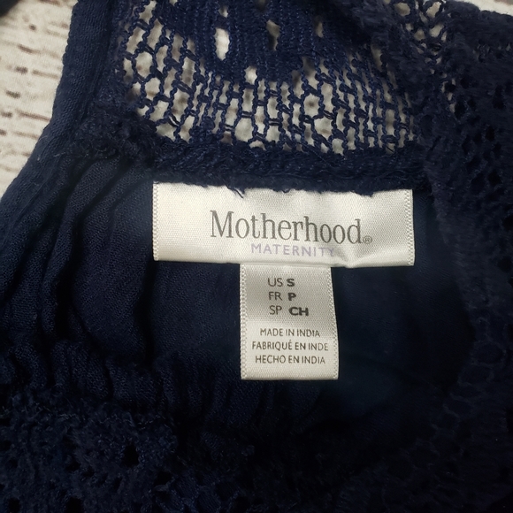 Motherhood Maternity, Women's, Navy Blue Blouse, Size Small - Picture 12 of 12